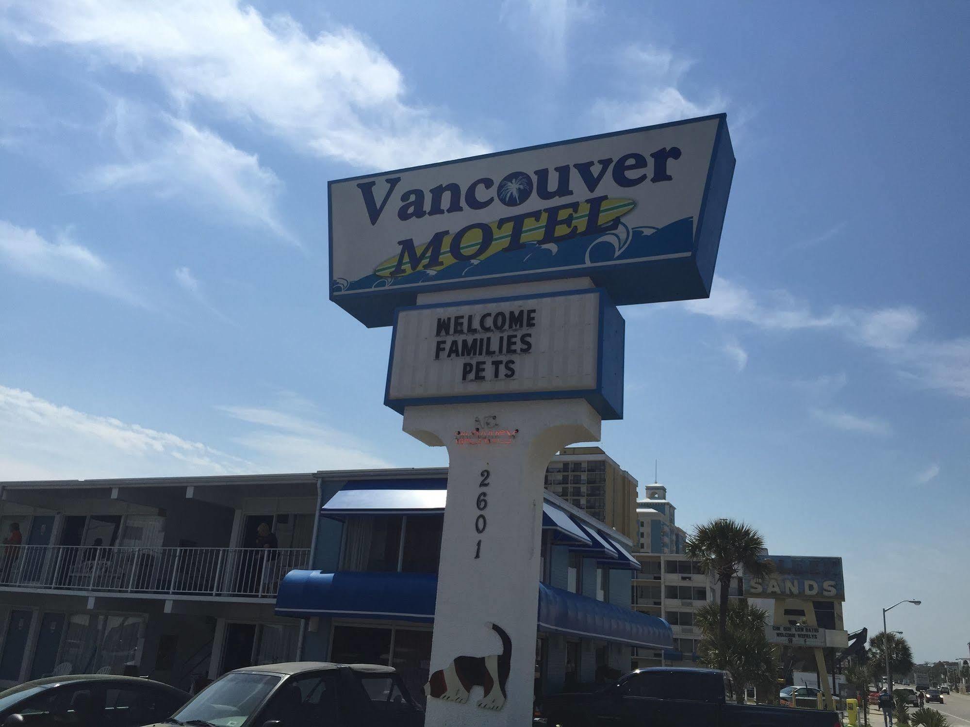 Vancouver Motel Myrtle Beach Esterno foto